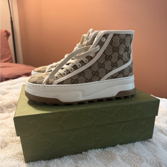 Gucci Platform High Tops - Picture 1 of 5